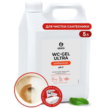 Средство чистящее д/туалетных и ванных комнат "WC-gel Ultra Professional" 5,3 кг