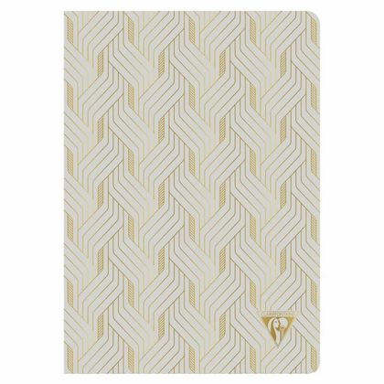 Блокнот А5 148*210 мм, 48 л., лин. "Neo Deco Spring-Summer collection", шитый, морской зеленый