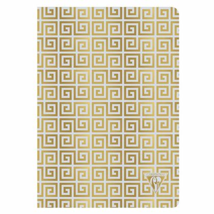 Блокнот А5 148*210 мм, 48 л., лин. "Neo Deco Spring-Summer collection", шитый, морской зеленый