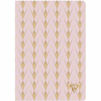 Блокнот А5 148*210 мм, 48 л., лин. "Neo Deco Spring-Summer collection", шитый, морской зеленый