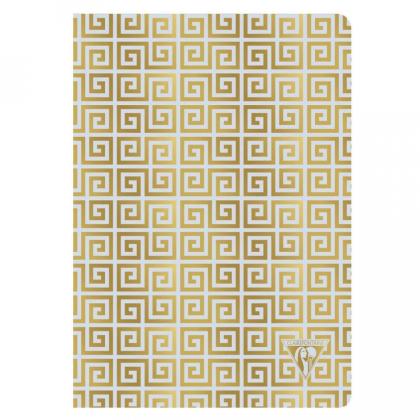 Блокнот А5 148*210 мм, 48 л., лин. "Neo Deco Spring-Summer collection", шитый, морской зеленый