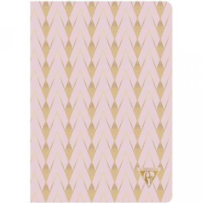 Блокнот А5 148*210 мм, 48 л., лин. "Neo Deco Spring-Summer collection", шитый, морской зеленый