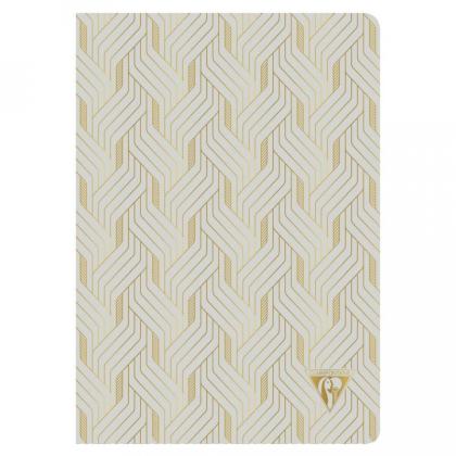 Блокнот А5 148*210 мм, 48 л., лин. "Neo Deco Spring-Summer collection", шитый, морской зеленый