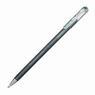 Ручка гелевая "Dual Metallic" 1.0 мм, черный+красный металлик