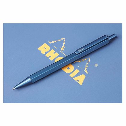 Ручка шарик. "scRipt" 0,7 мм, метал., красный, стерж. черный