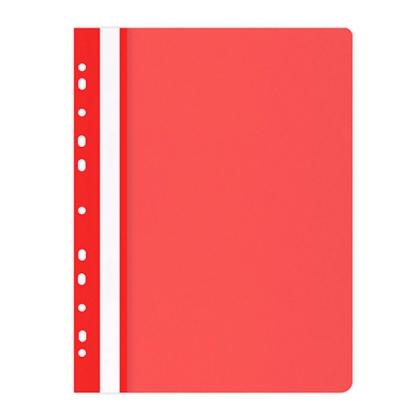 Папка скоросшиватель с перфор. А4 "Office Product" красный