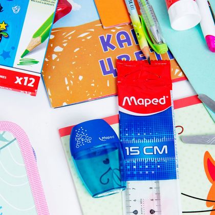 Набор школьно-письменных принадлежностей «Офистон Маркет», 22 предм.д