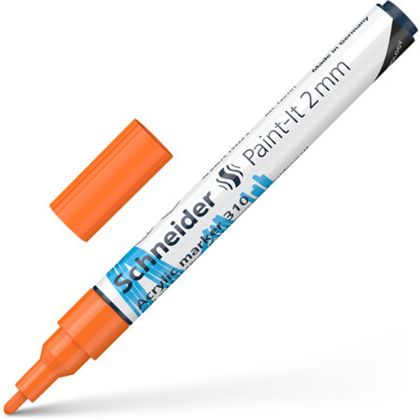Маркер акриловый  "Paint-It 310" 2 мм, оранжевый