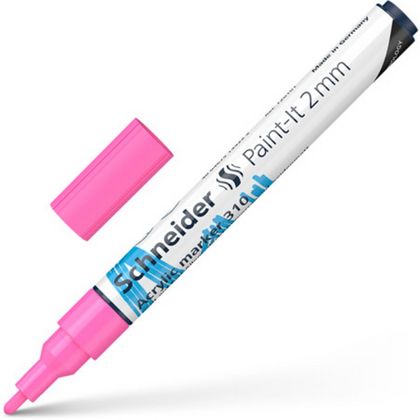 Маркер акриловый  "Paint-It 310" 2 мм, розовый
