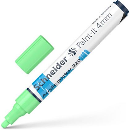 Маркер акриловый  "Paint-It 320" 4 мм, зеленый пастельный