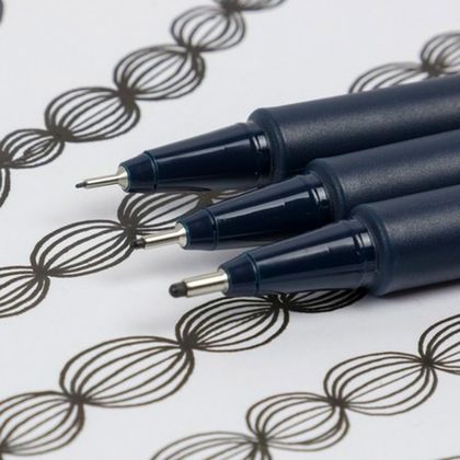 Набор ручек капиллярных "Fineliner Pictus", 3 шт., ассорти