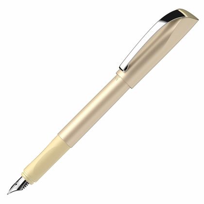 Ручка перьевая М "Ceod Shiny" метал., синий, патрон синий