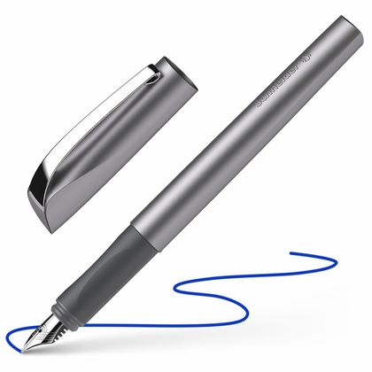 Ручка перьевая М "Ceod Shiny" метал., граффит, патрон синий