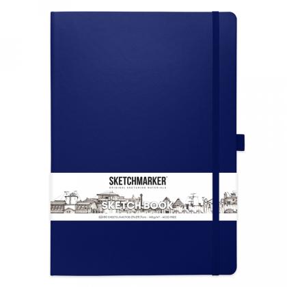 Скетчбук "Sketchmarker" 21*29,7 см, 140 г/м2, 80 л., розовый