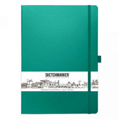 Скетчбук "Sketchmarker" 21*29,7 см, 140 г/м2, 80 л., черный