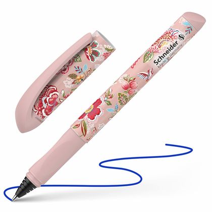 Ручка роллер "Voice M" пласт., розовый, стерж. синий