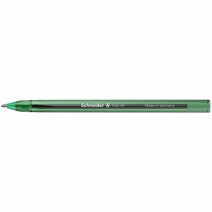Ручка шарик. "Vizz M" пласт., зеленый, стерж. зеленый