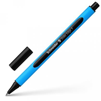 Ручка шарик. "Slider Edge F" пласт., голубой/синий, стерж. синий