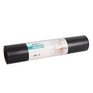 Мешки для мусора 240л 5шт/рулон ПВД Cleanton 45мкм 120*130см цв.черный