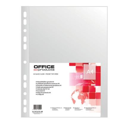 Папка карман А4, стандарт,  40 мк, 100 шт. "Office products"
