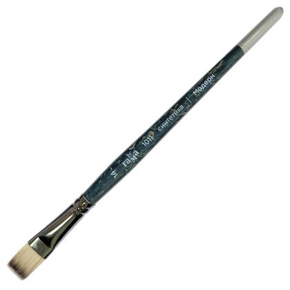 Кисть д/рисования №14 "Модерн" синтетика, плоская, короткая ручка
