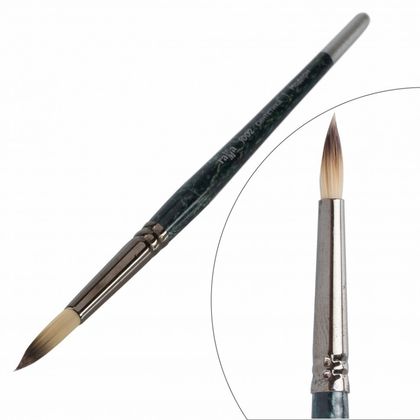 Кисть д/рисования №8 "Модерн" синтетика, круглая