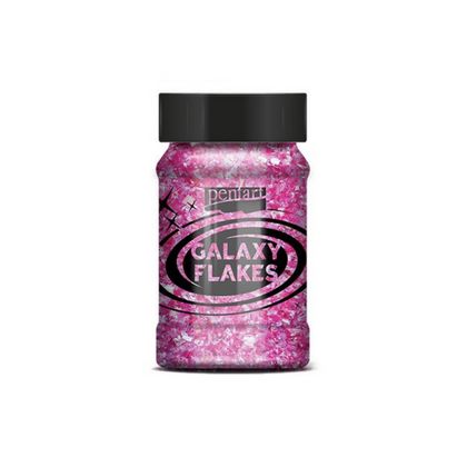 Хлопья декоративные "Pentart Galaxy Flakes" 15 гр, маджента Венера