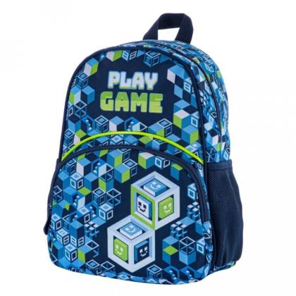Рюкзак детский "Play game" полиэстер, синий