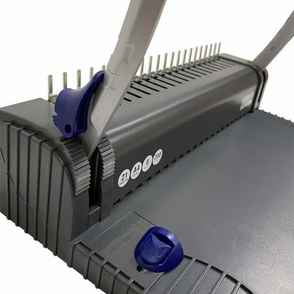 Перфобиндер Office Kit B2108N (пласт.пружина до 21мм, перф.до 8 листов)