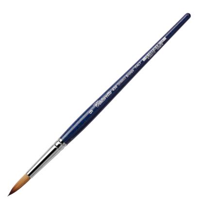 Кисть "Tintoretto Bronze" синтетика, круглая, на короткой ручке №9