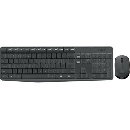 комп. клавиатура+мышь (беспроводные) MK235 Logitech