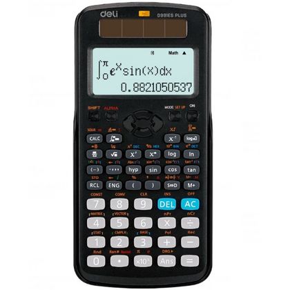 Кальк. научн. D991ES Deli Ultimate черный 180*90*20 мм 417 функции