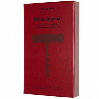 Блокнот А5 130*210 мм, 200л., тонир., лин. "Passion Wine" интегральн. обл. полипропилен., на резинке, винный, подарочн. упак.