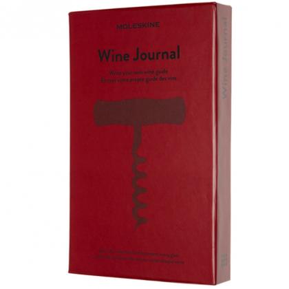 Блокнот А5 130*210 мм, 200л., тонир., лин. "Passion Wine" интегральн. обл. полипропилен., на резинке, винный, подарочн. упак.