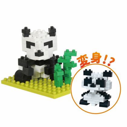 Ластик "IWAKO BLOCKS Panda", блистер