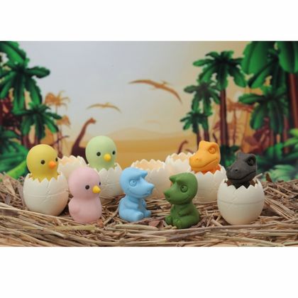 Ластик "IWAKO Eggs" ассорти