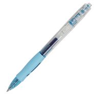 Ручка роллер "Arris" 0,5 мм, пласт., прозр./синий, стерж. синий