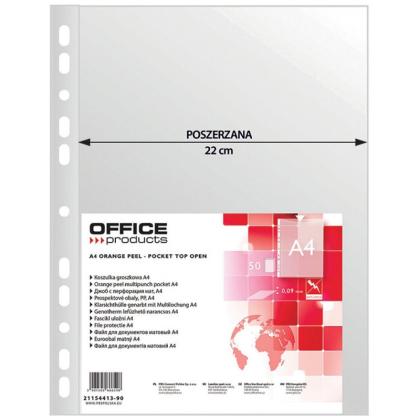 Папка карман А4, стандарт,  90 мк, 50 шт. "Office Products"