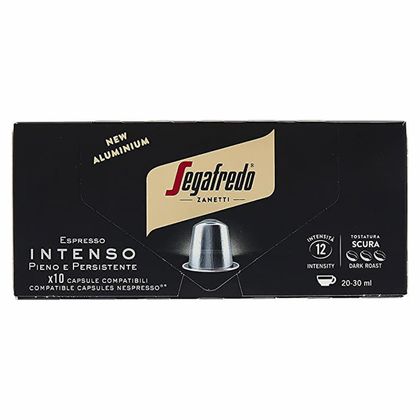 Капсулы для кофе-машин "Segafredo", 10 порц, Intenso Nespresso