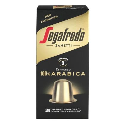 Капсулы для кофе-машин "Segafredo", 10 порц, 100% Arabica Nespresso Supremo