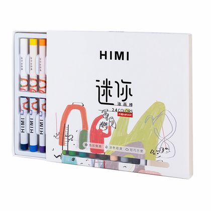 Пастель масляная "Himi Mini" набор 12 цв.