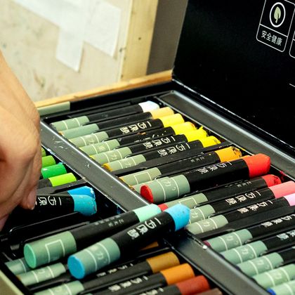 Пастель масляная "Himi Original paint" набор 12 цв.