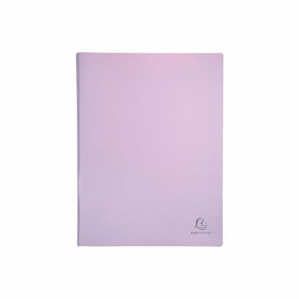 Папка на 40 карманов "Aquarel" пласт., ассорти