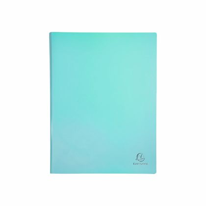 Папка на 40 карманов "Aquarel" пласт., ассорти