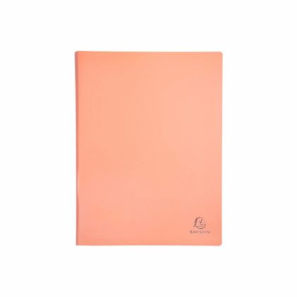 Папка на 40 карманов "Aquarel" пласт., ассорти
