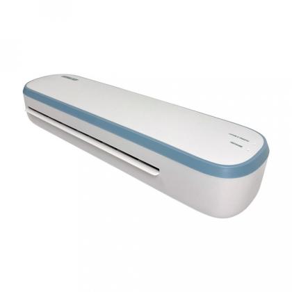 Ламинатор A4 Office Kit L2307B, бело-голубой (125мик, 27,8см/мин, резак, линейка)