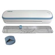 Ламинатор A4 Office Kit L2307B, бело-голубой (125мик, 27,8см/мин, резак, линейка)