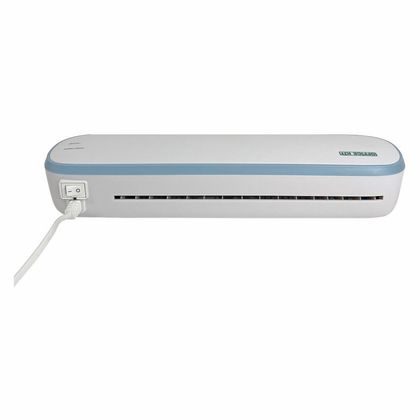 Ламинатор A4 Office Kit L2307G, бело-зеленый (125мик, 27,8см/мин, резак, линейка)