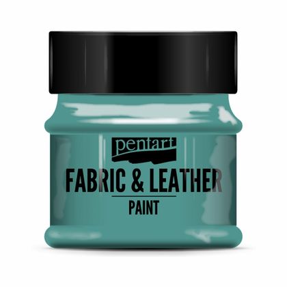 Краски д/текстиля "Pentart Fabric & Leather paint" фиолетовый, 50 мл, банка