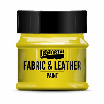 Краски д/текстиля "Pentart Fabric & Leather paint" фиолетовый, 50 мл, банка